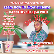 Canna101: Learn to Grow Seminar | Monthly Event 