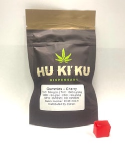 Hu Ki' Ku - Hu Ki' Ku - Cherry - Gummies - 1000MG