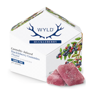 WYLD - Huckleberry (H) | 10mg THC 10pk Gummies  | Wyld