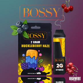 Bossy Disposable Huckleberry Haze 2g