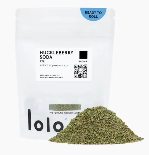 lolo - Lolo Huckleberry Soda  RTR 21g 24% Main Image