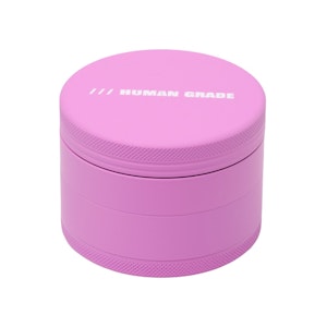 HUMAN GRADE - GRINDER COATED ALUMINUM 2.5" - PINK 4 PIECE - HUMAN GRADE