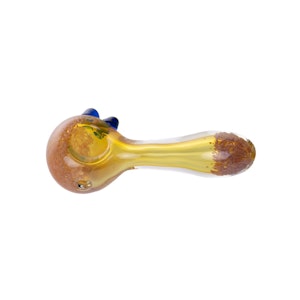 HUMAN GRADE - PINK GOLD FUME SPOON PIPE - HUMAN GRADE