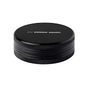 GRINDER ALUMINUM 2.5" BLACK 2 PIECE - HUMAN GRADE