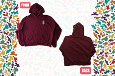 (M) Humble Root Burgundy Pull-Over Hoodie
