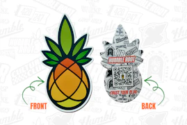 Pineapple Sticker - Humble Root