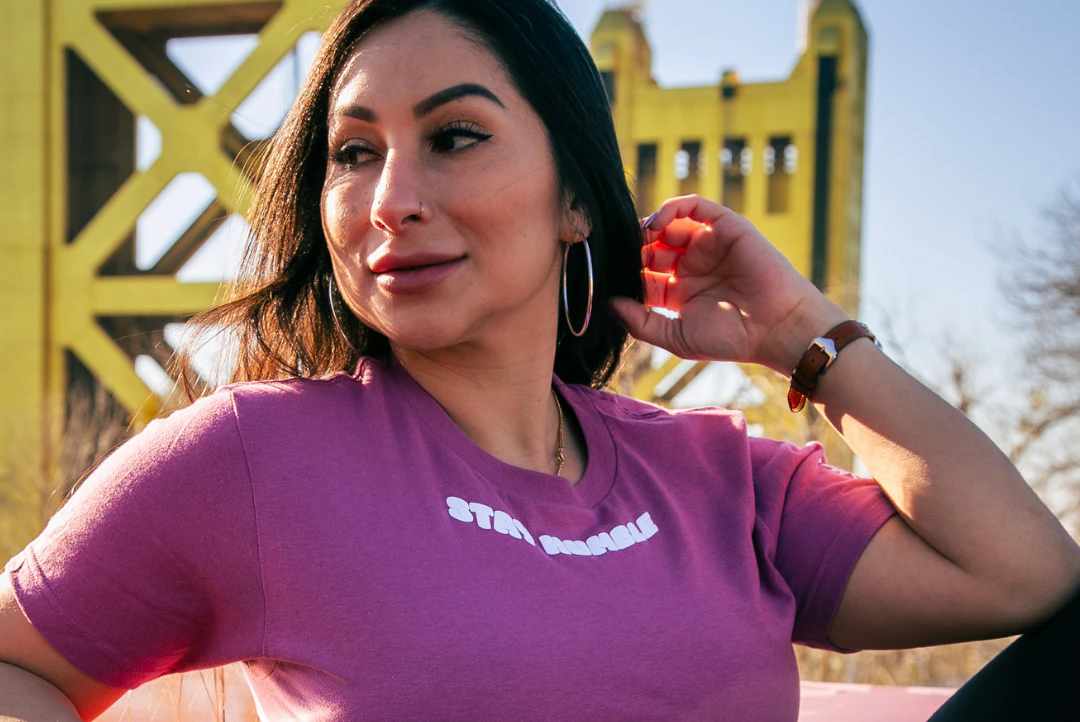 Humble Root - (S) Humble Root Salmon T-Shirt Main Image