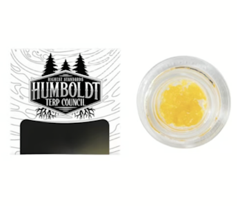 HUMBOLDT TERP COUNCIL - Humboldt Terp Council | Super Boof | Live Rosin | 1g