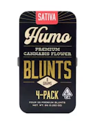 Humo | Papaya | Premium Flower Blunts 4pk | 8g