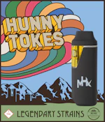 Hunny Tokes - Distillate AIO - Blue Dream - 2000mg