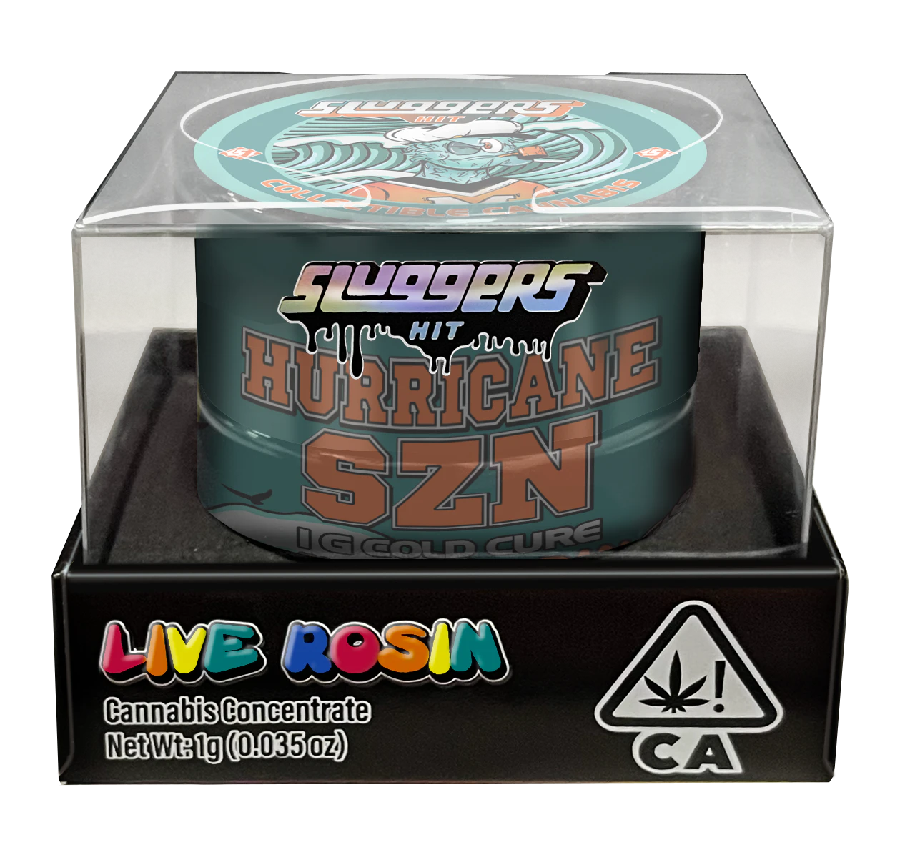 Sluggers - Sluggers | Live Rosin | Hurricane SZN | 1g Main Image