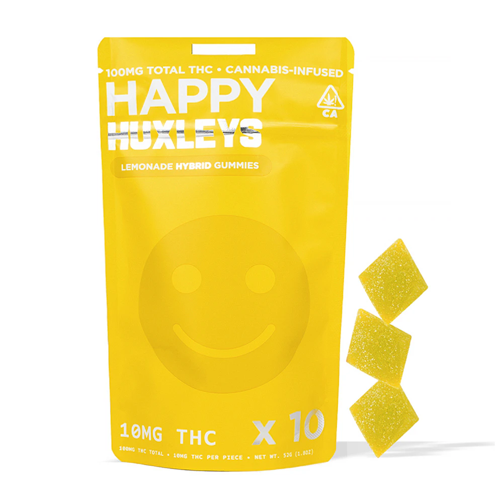 Huxleys - Lemonade Happy Gummies Main Image