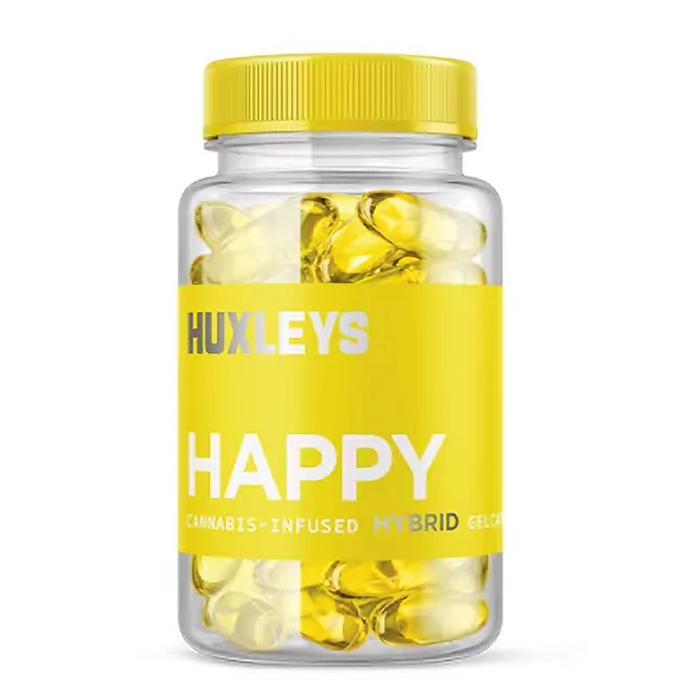 Huxleys - Happy Softgels 50 x 20mg (1000mg) Main Image