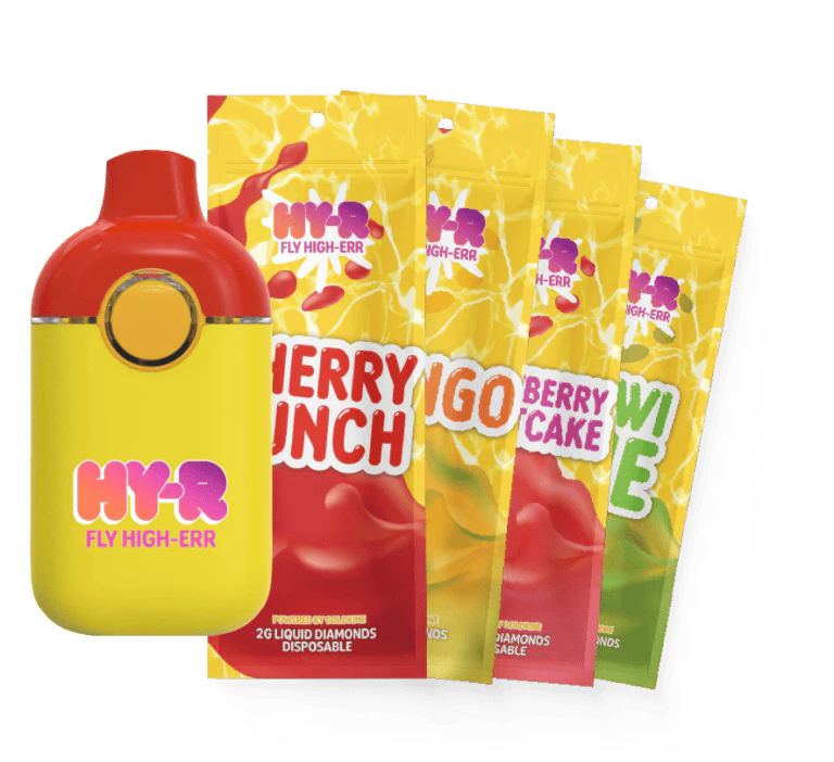Goldkine - Hy-R - Blueberry Crumble Disposable Vape 2g Main Image