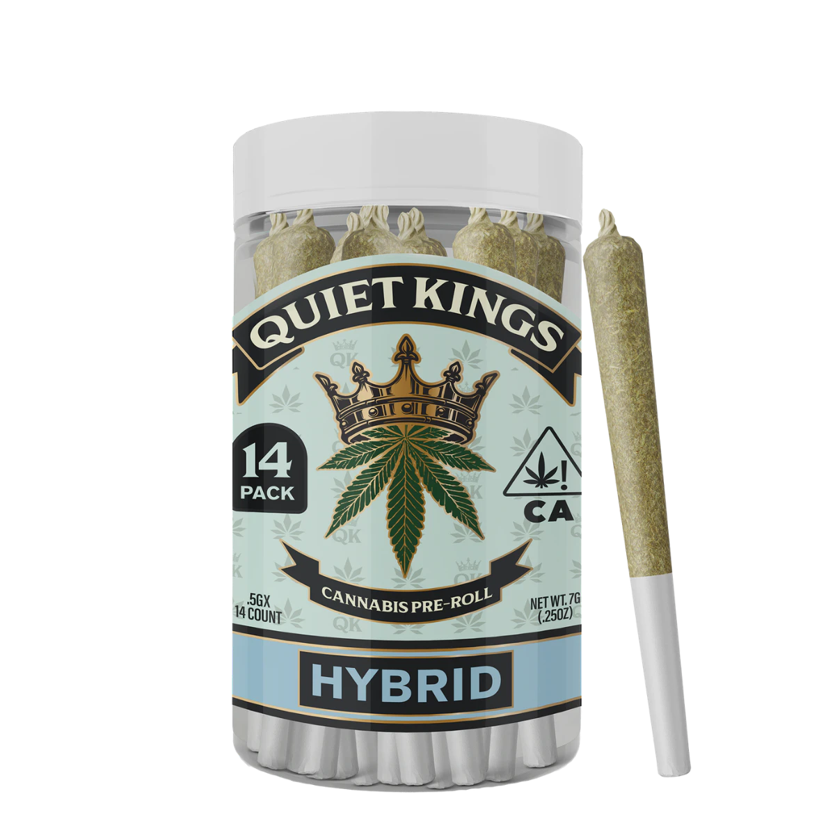 Quiet Kings - White Runtz (H) | 0.5g 14pk Prerolls | Quiet Kings Main Image