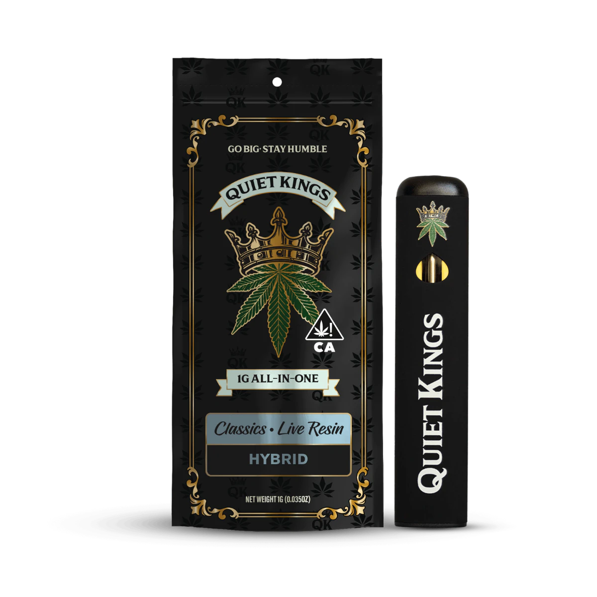 Quiet Kings - Horchata (H) | 1g Live Resin AIO Vape | Quiet Kings Main Image