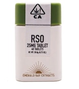 Emerald Bay 25mg Runtz RSO Tablets 40pk