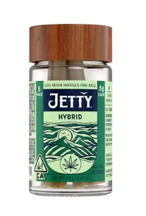 Jetty Extracts - Jetty .5g White Cookies x Lamb's Breath Infused Preroll 5pk Main Image