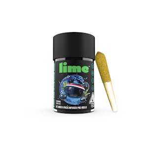 lime - Lime Blueberry Headband Infused Lil' Lime Mini Prerolls 5pk (Hybrid)