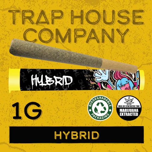 Trap House Company - Trap House- Pink Runtz 1g Preroll Main Image