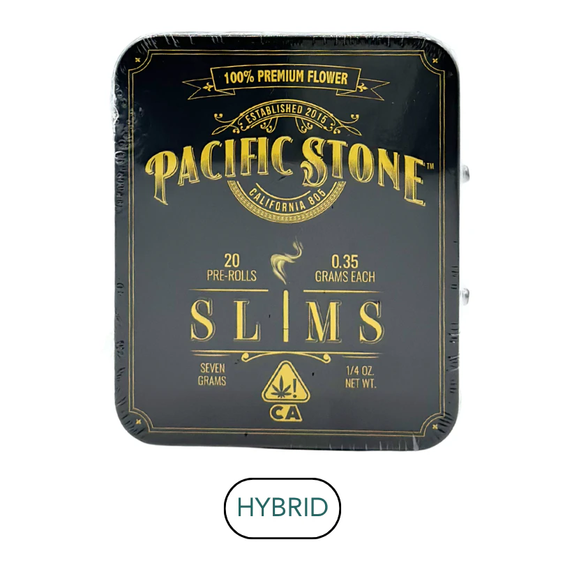 Pacific Stone - Pacific Stone - Slims - Hybrid Blend - Preroll Pack - 20pk - 7.0g Main Image