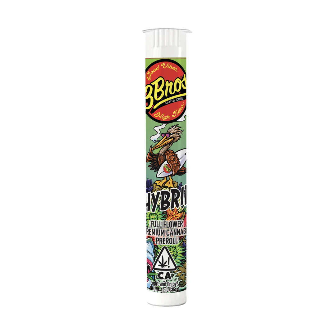 3 Bros - 3 Bros Iced Cherry Kush (H) Preroll 1g Main Image