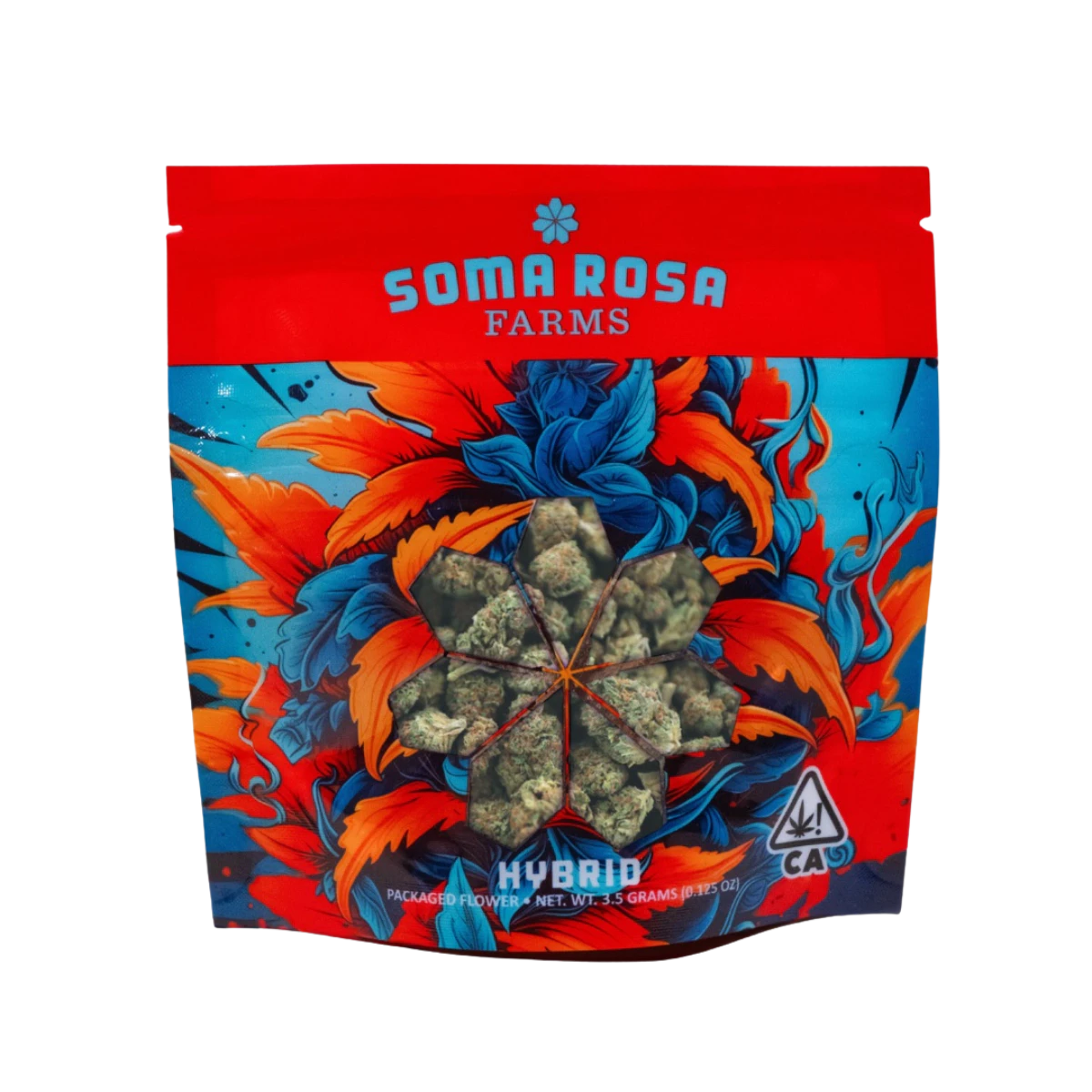 Soma Rosa - Grape Gas (H) | 3.5g Flower | Soma Rose Main Image
