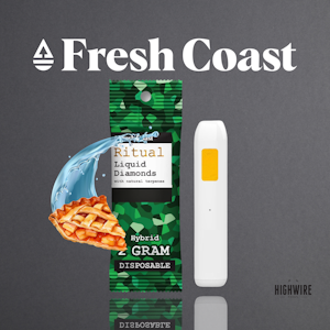 FRESH COAST - Fresh Coast Ritual Liquid Diamond Disposable Pie Hoe 2g