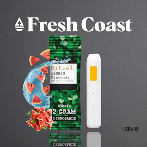 Fresh Coast Ritual Liquid Diamond Disposable Watermelon Zlushie 2g
