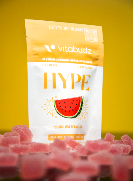 Hype Live Resin (Sour Watermelon) - 100mg Edible