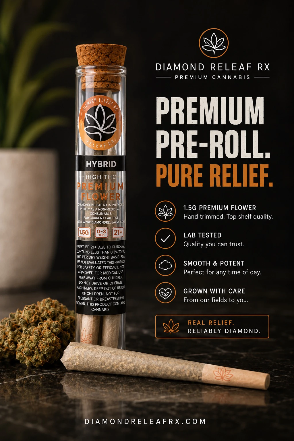 Diamond Releaf Rx - Mochi Gelato Main Image