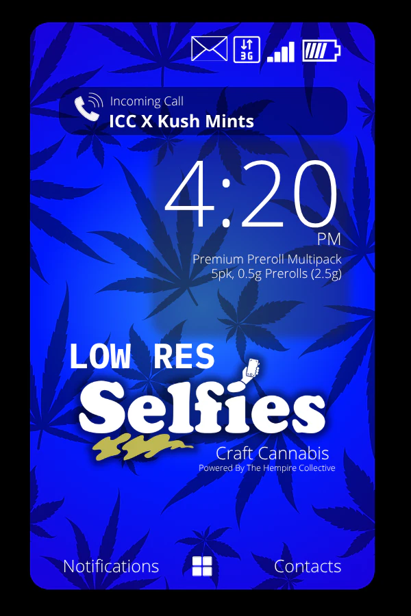The Hempire Collective - THC | 5 Pack (.5G) Low Res Selfie | ICC x Kush Mints Main Image