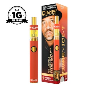 DIME - DIME Industries Peach Ice-T All-In-One Vape 1.0g
