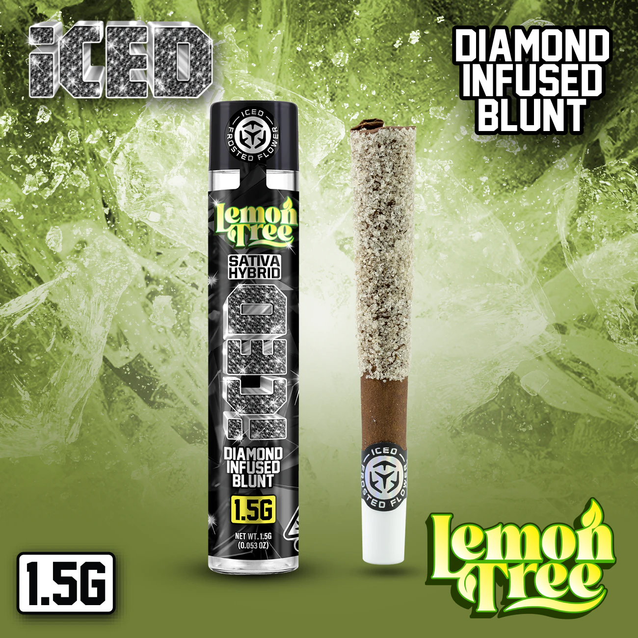 ICED - ICED - 1.5g Infused Blunt - Lemon Tree Main Image