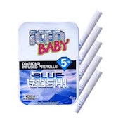 ICED - Blue Zlushi - Infused Preroll 5pk - 3.5G