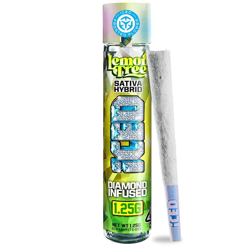 ICED - Lemon Tree - Infused Preroll (1.25g) Main Image