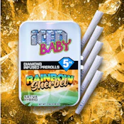 ICED Rainbow Sherbet (S) Infused Preroll 5pk 2.5g