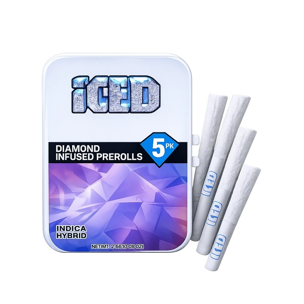 ICED - ICED Tropicana Cookies (H) Infused Preroll 5pk 2.5g Main Image