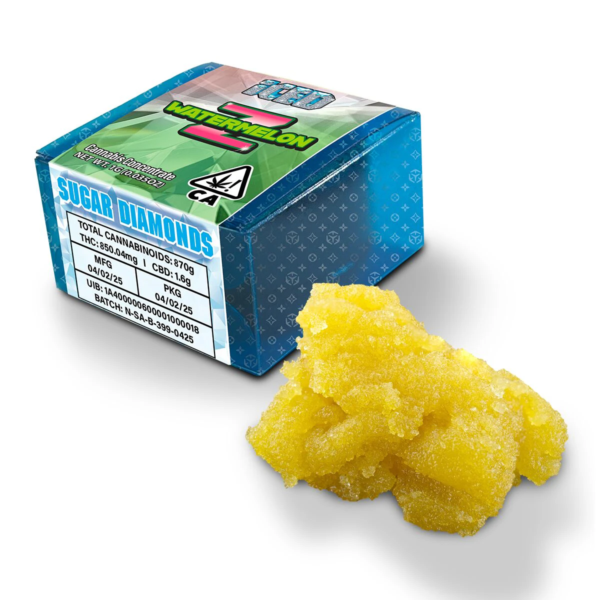 ICED - ICED - 1g Sugar Diamonds - Watermelon Z Main Image