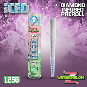 ICED - Iced | Infused Pre-roll | Watermelon Z | 1.25g