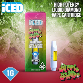 ICED | Vape Cartridge | Apple Fritter | 1g