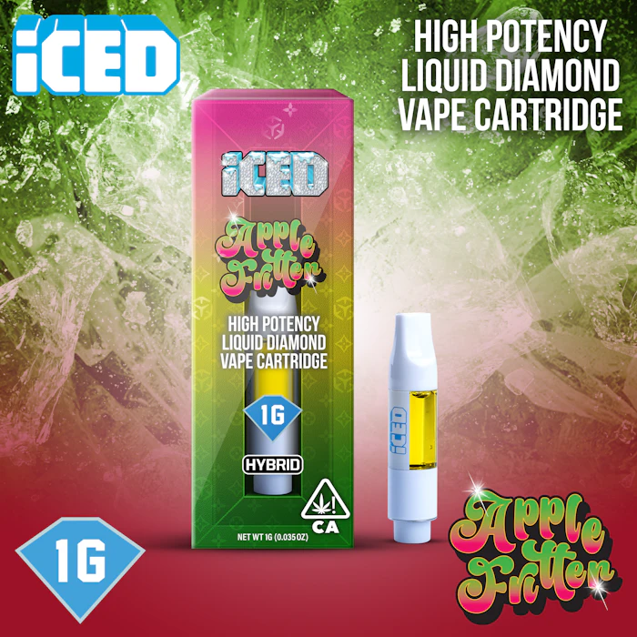 ICED - ICED | Vape Cartridge | Apple Fritter | 1g Main Image