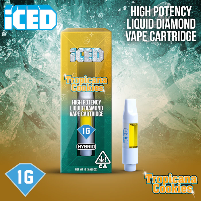 ICED - ICED | Vape Cartridge | Tropicana Cookies | 1g Main Image