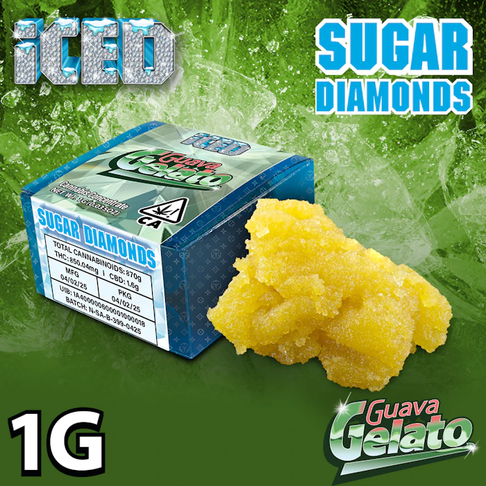 ICED - ICED | Sugar Diamonds | Guava Gelato | 1g Main Image