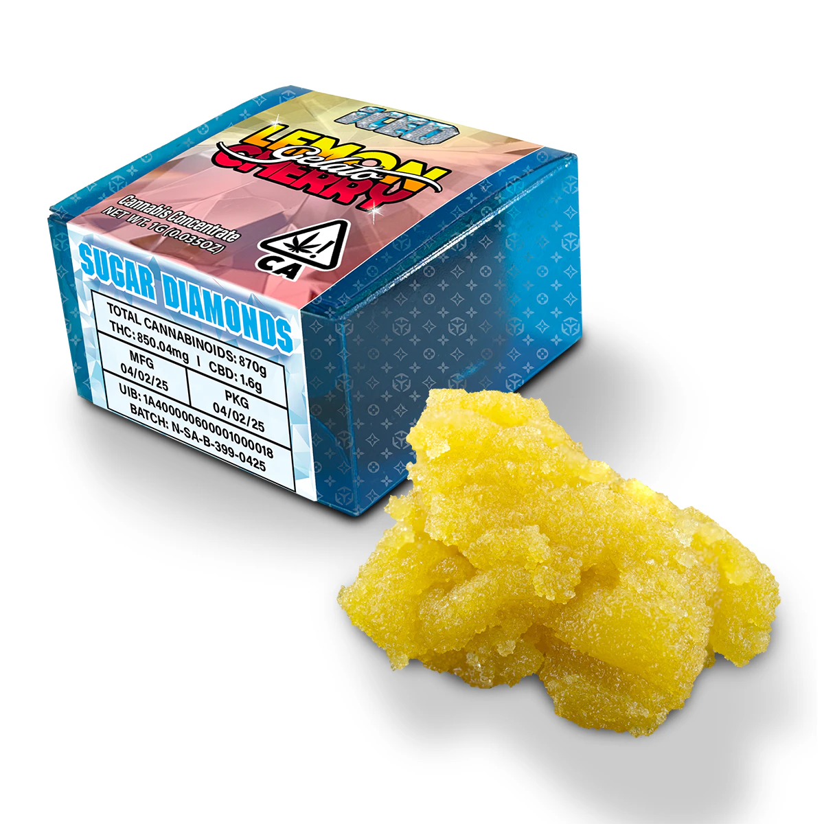 ICED - ICED | Sugar Diamonds | Lemon Cherry Gelato | 1g Main Image