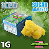 ICED Watermelon Z (I) Sugar Diamonds 1g