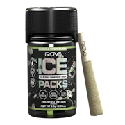 Rove | Frosted Melon | Ice Packs Infused Preroll 5pk | 3g