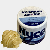 Nyce | Concentrate | Live Rosin Badder | Ice Cream Zundae | 1g