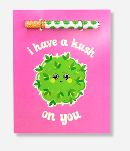 KushKards - Kush On You Valentines Day Card