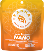 KANHA | 10pk Nano Gummies | Tangerine Twist | 100mg